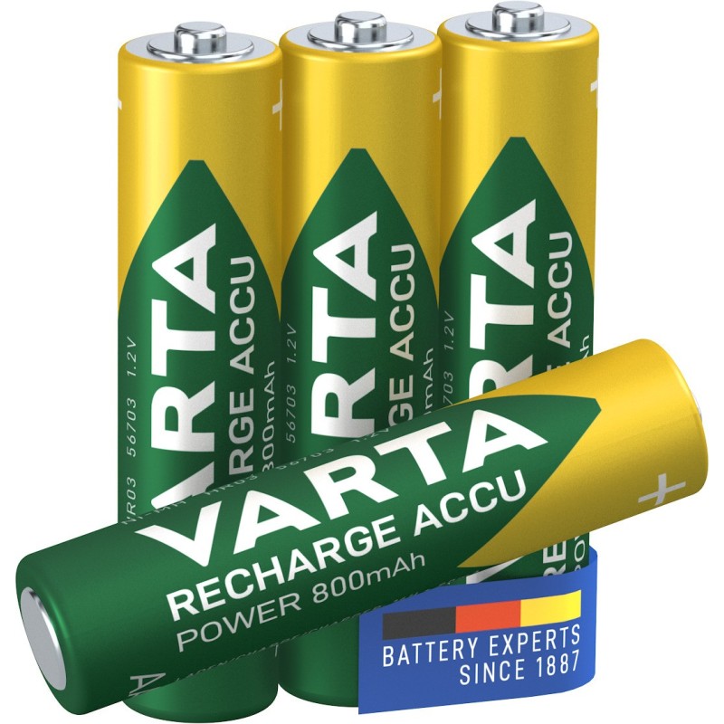 VARTA Ready2Use Akku Micro AAA HR3 4er Blister (800 mAh)